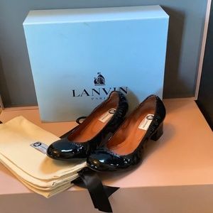 Lanvin Block Heel Pump